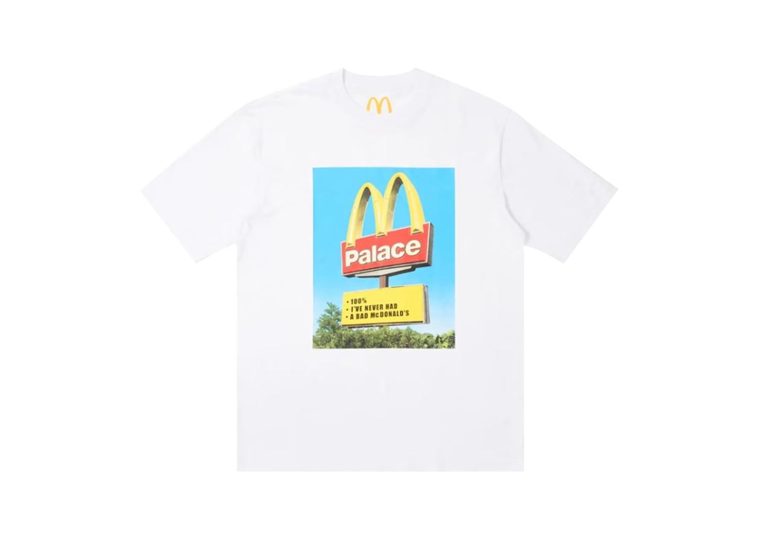 Palace x McDonald's Sign T-shirt White
