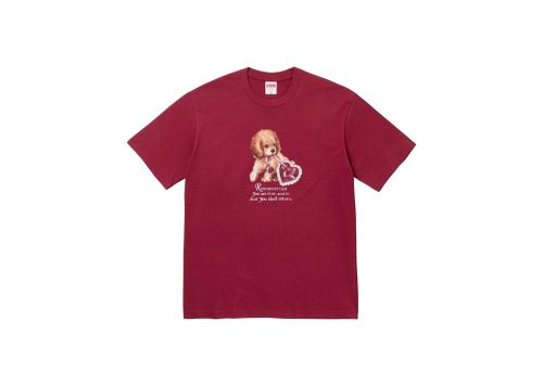 Supreme Dust Tee Cardinal