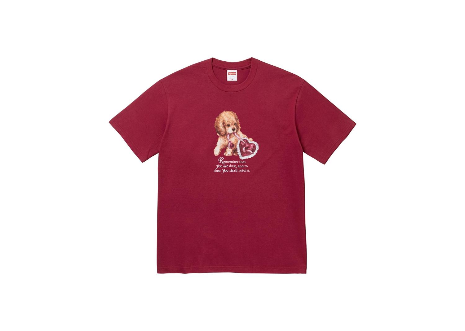 Supreme Dust Tee Cardinal