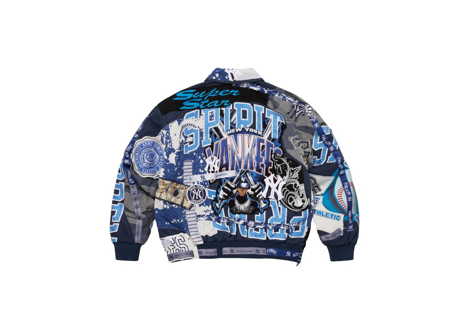 Supreme Jeff Hamilton New York Yankees Varsity Jacket Multicolor