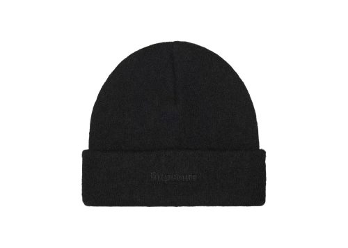Supreme Mohair Beanie Black