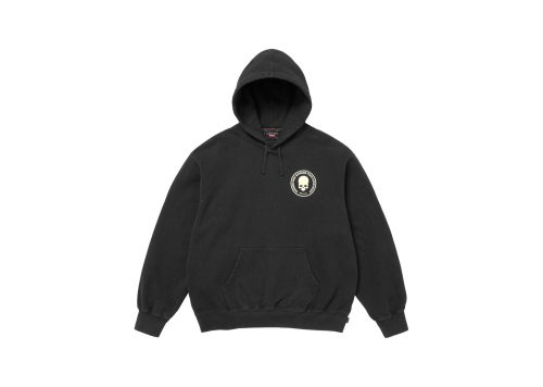 Supreme Number ine Hooded Sweatshirt Black