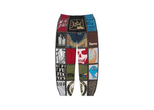 Supreme Number ine Patchwork Sweatpant Multicolor