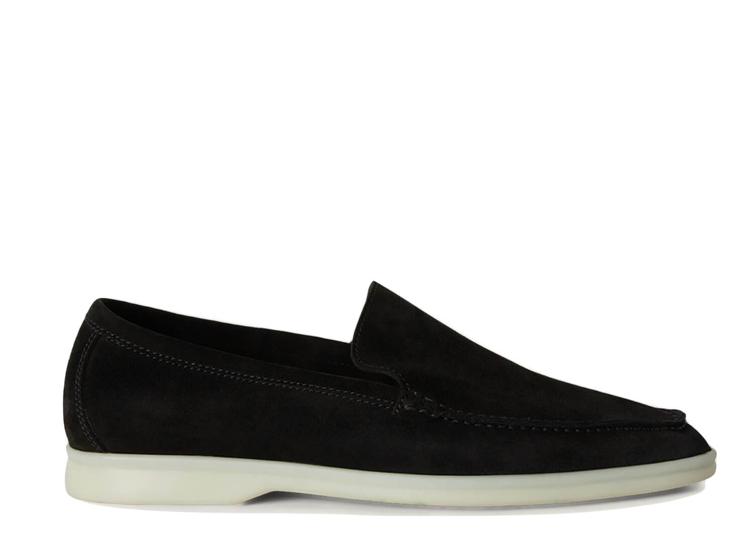 Loro Piana Summer Walk Loafer Black