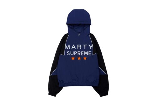 NAHMIAS x Marty Supreme A24 Classic Warm Up Jacket Navy