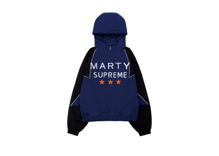 NAHMIAS x Marty Supreme A24 Classic Warm Up Jacket Navy