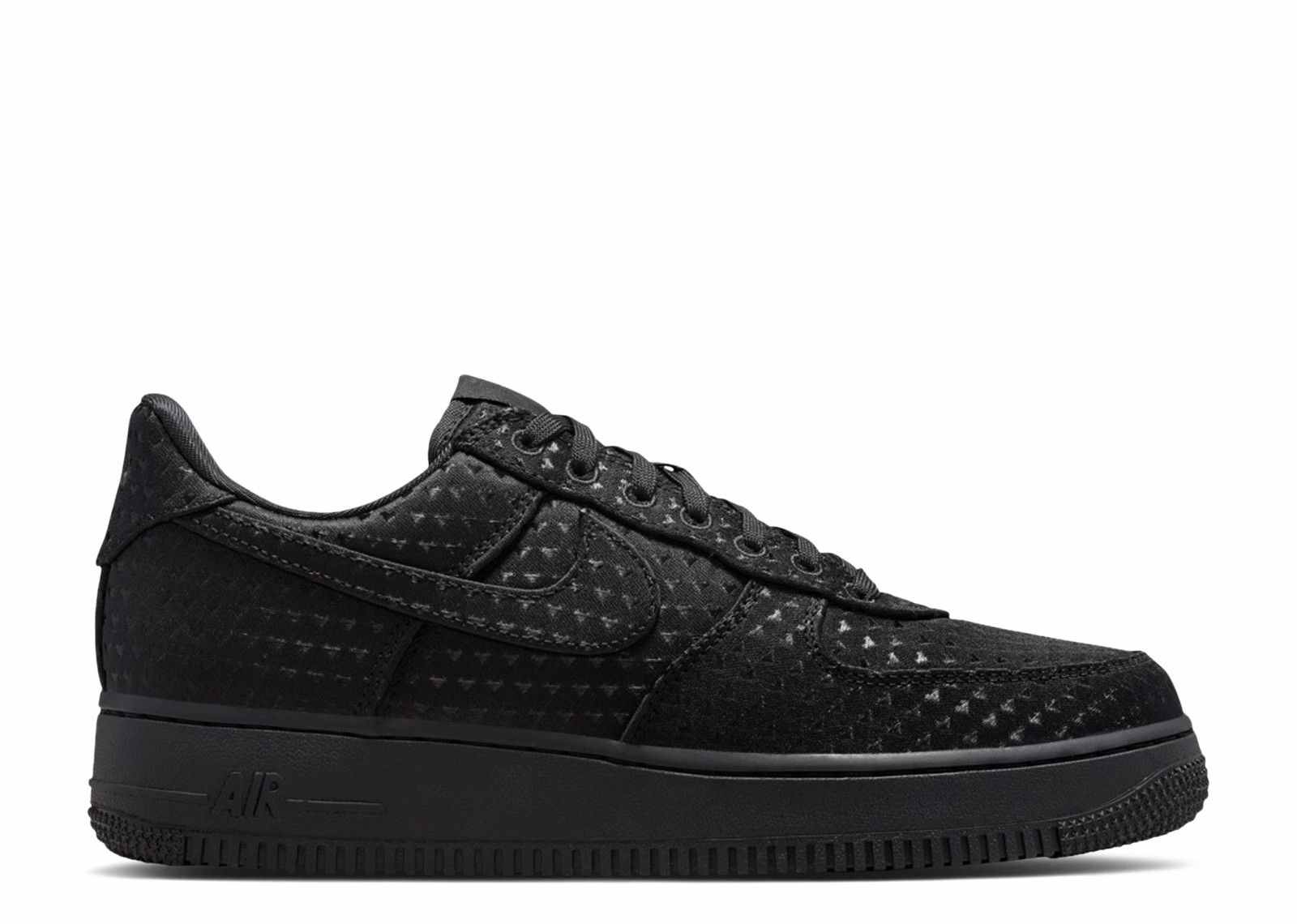 Nike Air Force 1 Low Valentine's Day Triple Black IQ9965-001