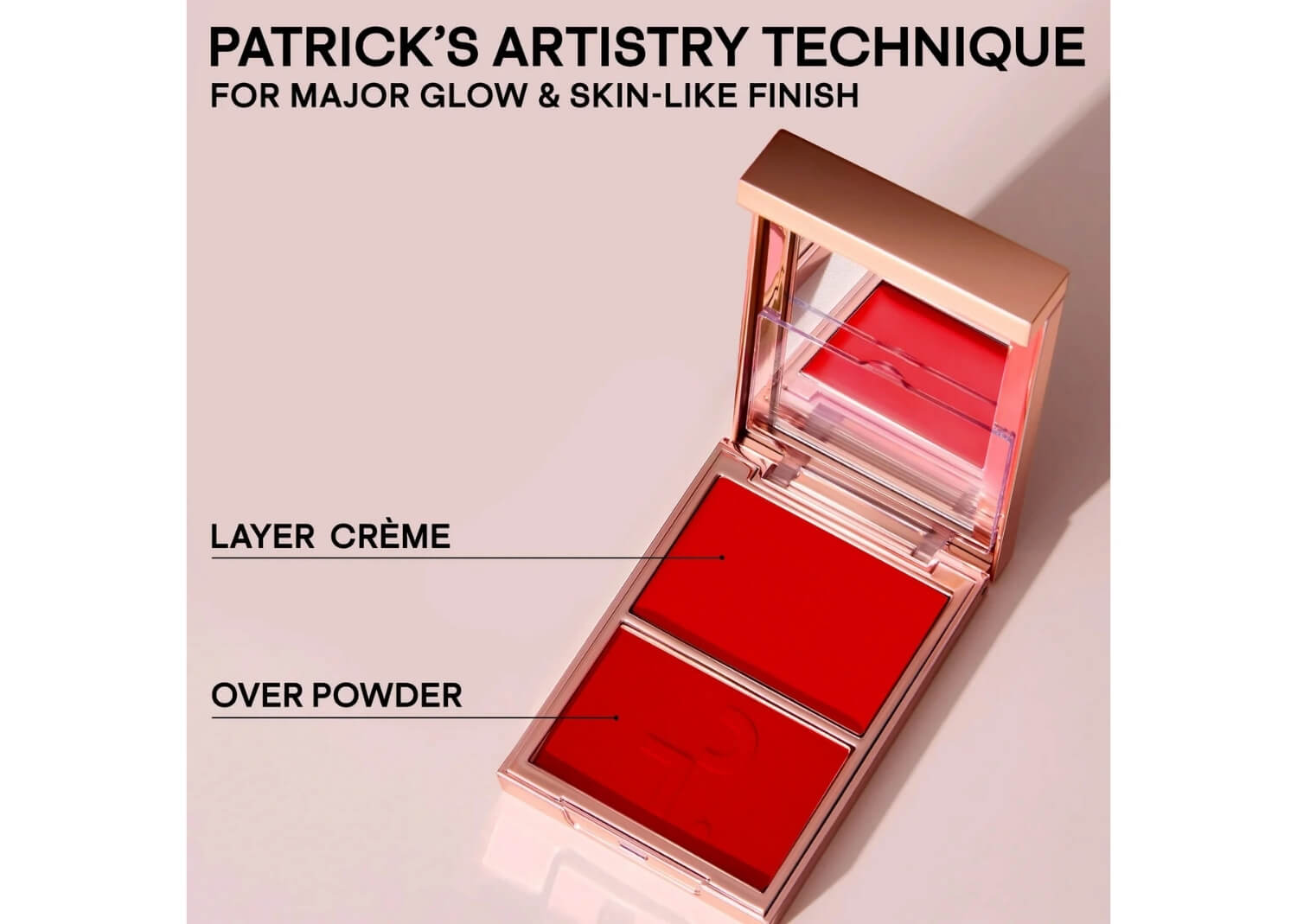 Patrick Ta Major Headlines Double-Take Crème & Powder Blush Duo