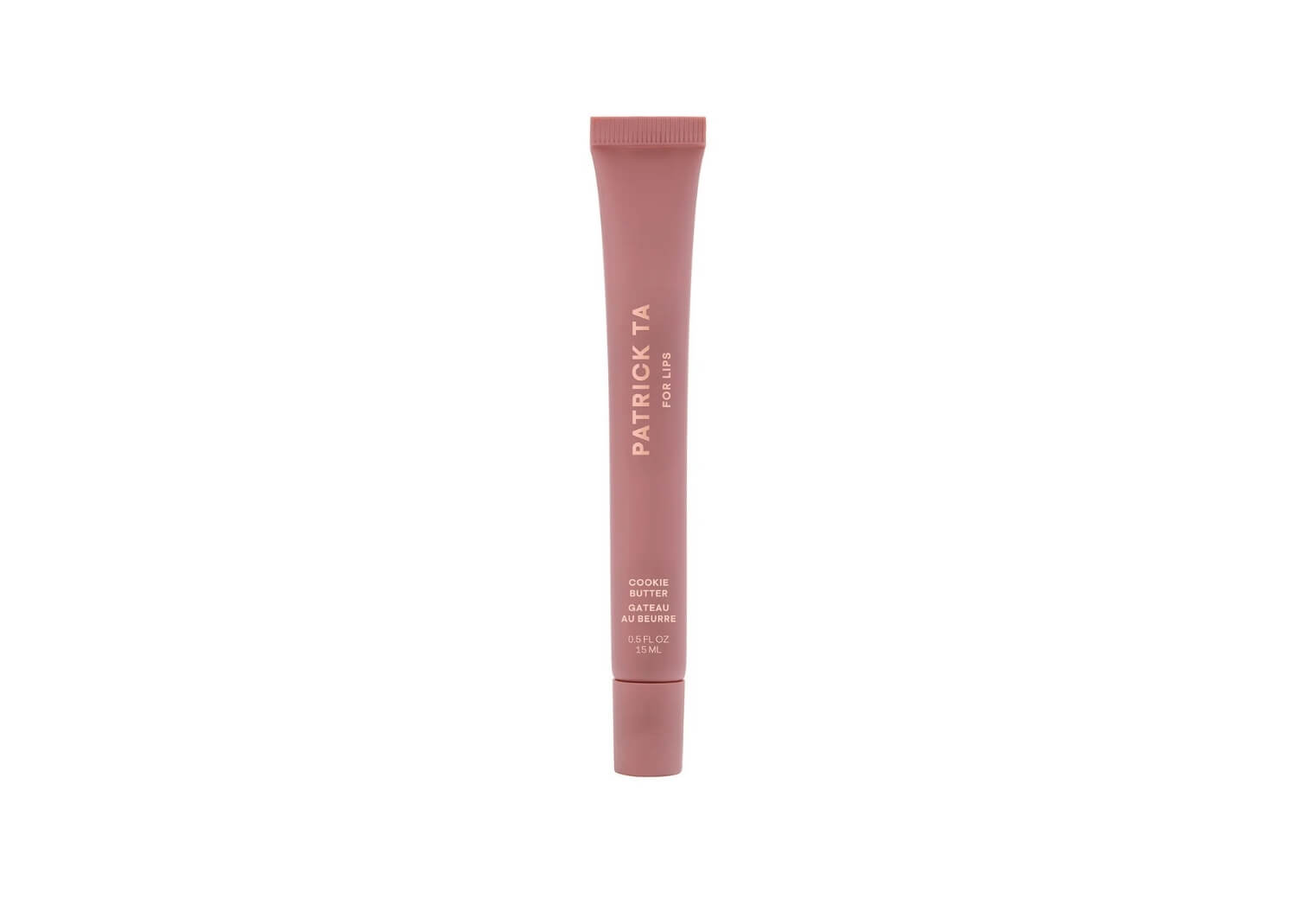 Patrick Ta Major Moisture Smoothing Hydrating Tinted Lip Balm with Vitamin E Cookie Butter
