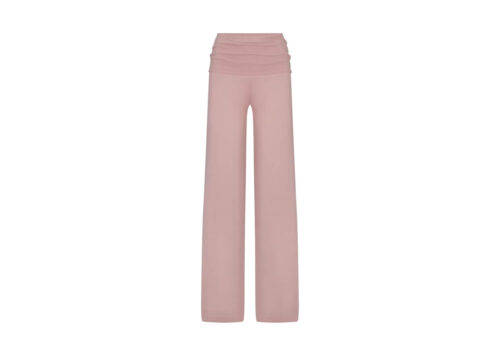 SKIMS NikeSKIMS Stretch Knit Foldover Wide Leg Pant Himalayan