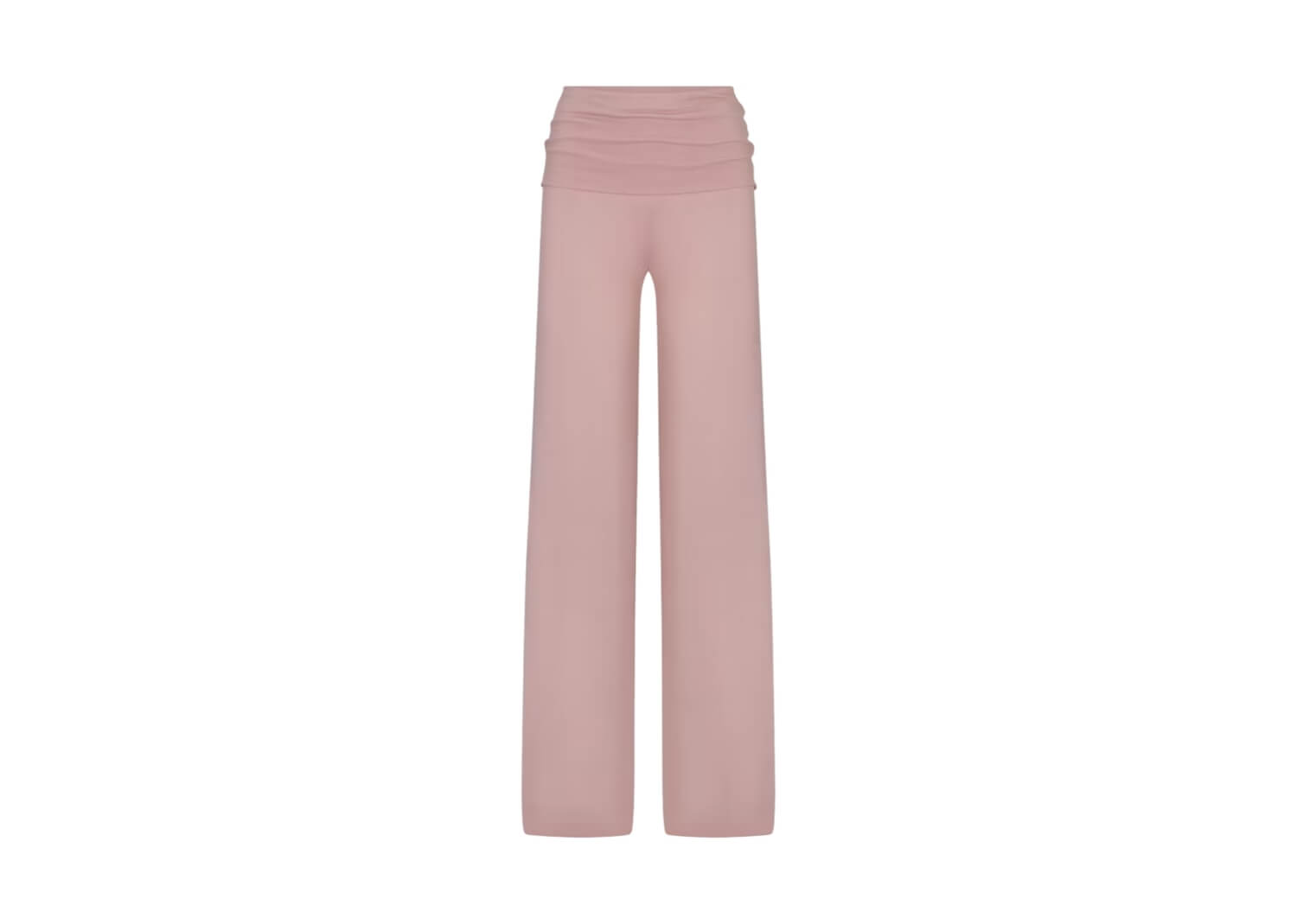 SKIMS NikeSKIMS Stretch Knit Foldover Wide Leg Pant Himalayan