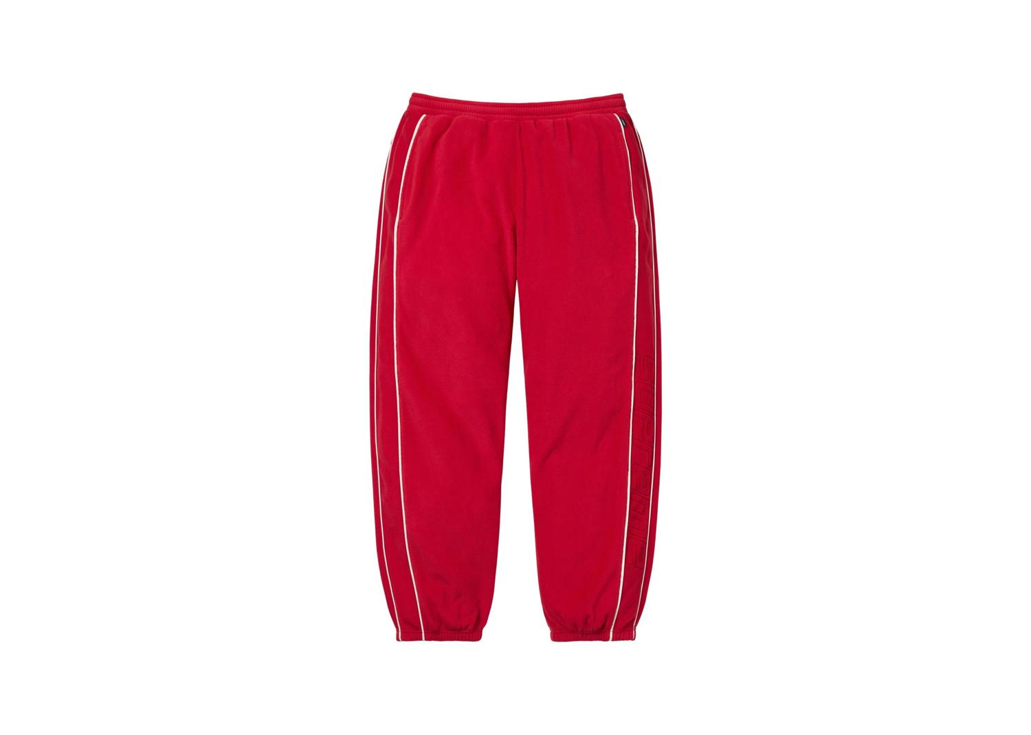 Supreme Polartec Reflective Piping Pant Red
