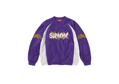 Supreme Warthog Warm Up Pullover Purple