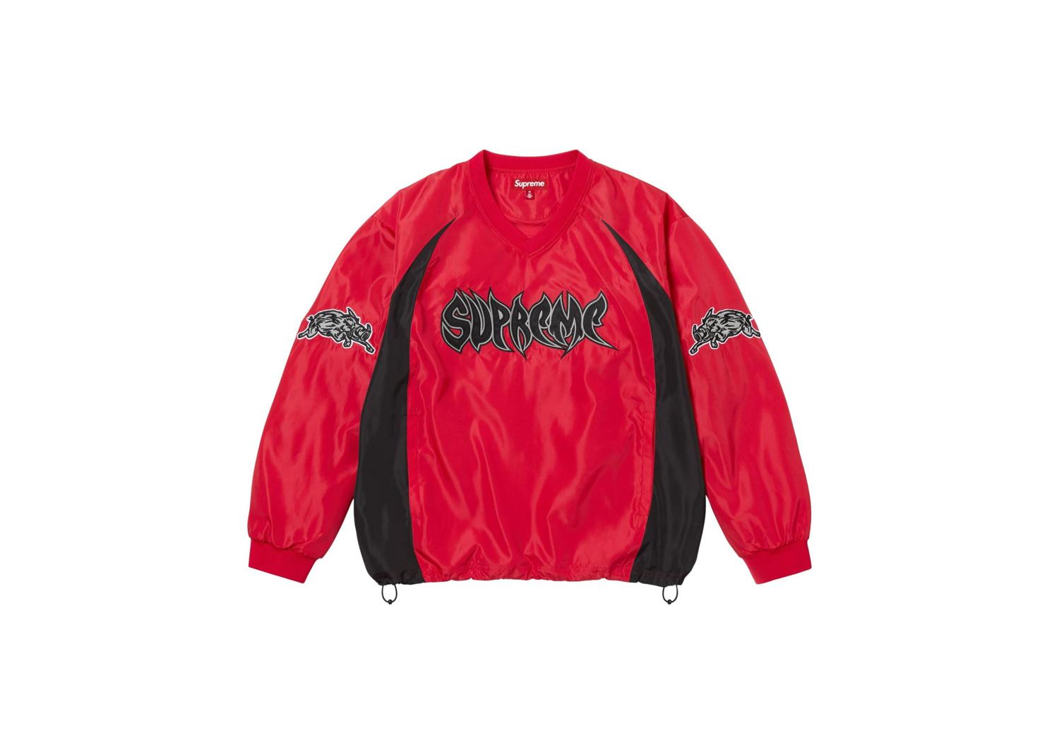 Supreme Warthog Warm Up Pullover Red