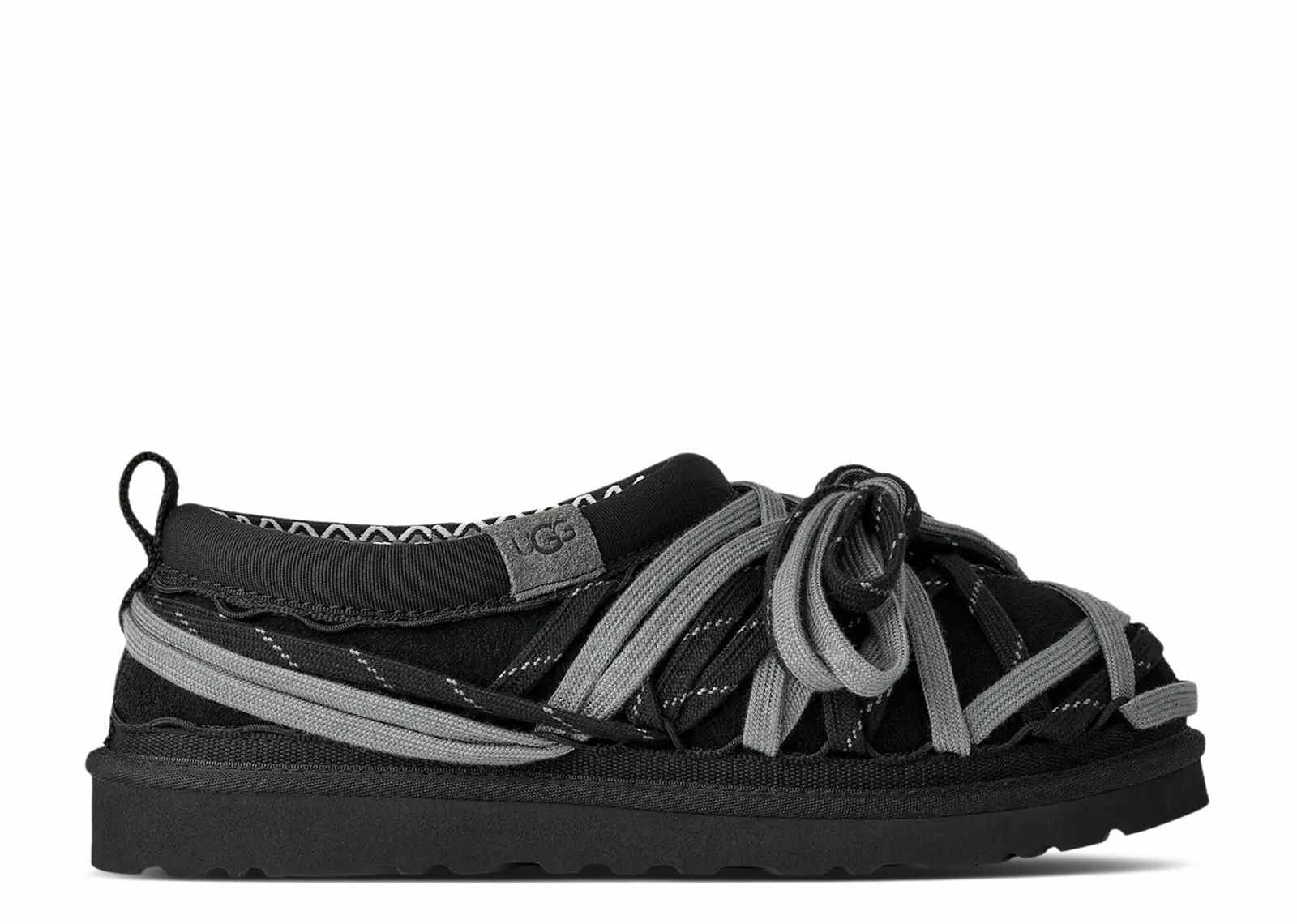 UGG Tasman Lace Slipper Black 1175054-BLK