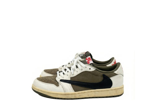 Nike Air Jordan 1 Low OG Travis Scott Medium Olive Sneaker