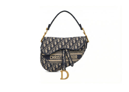 Dior Saddle Bag Mavi