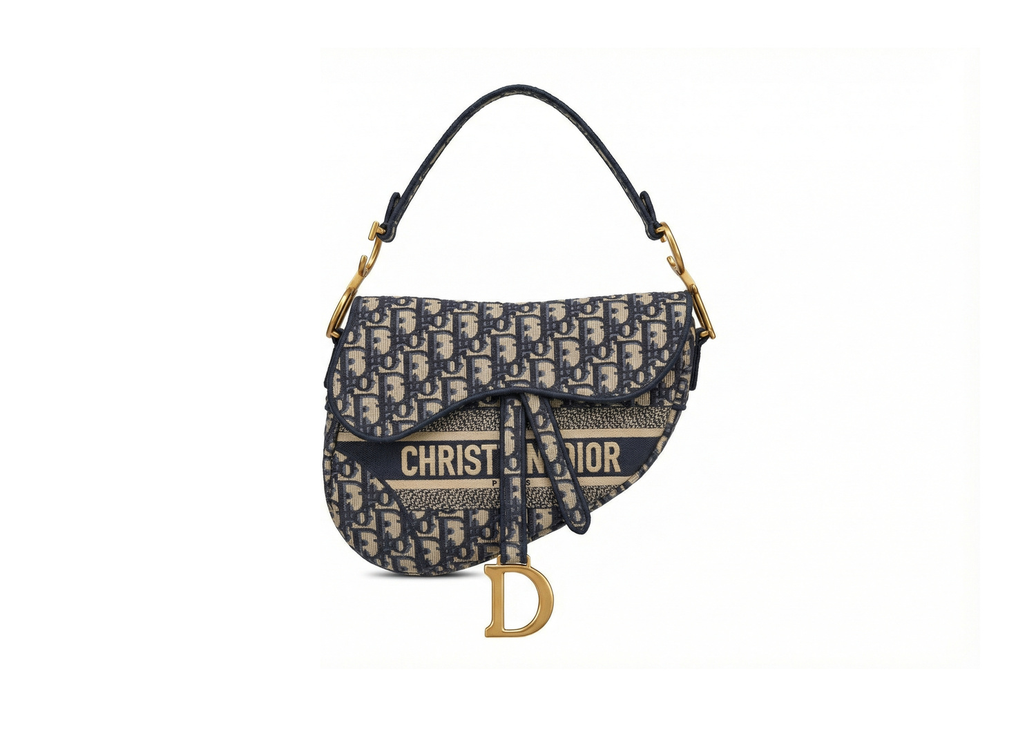 Dior Saddle Bag Mavi