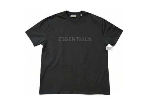 Fear of God Essentials Basic Siyah T-shirt