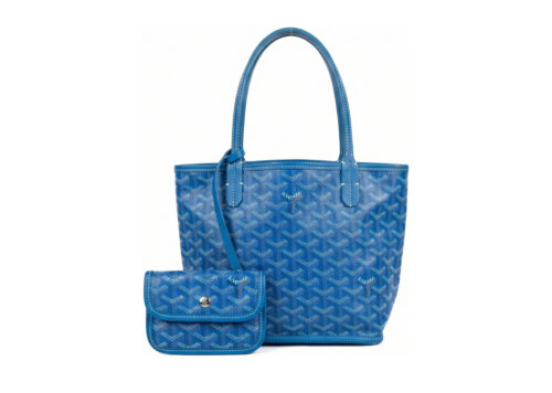 Goyard Anjou Mini Mavi Çanta