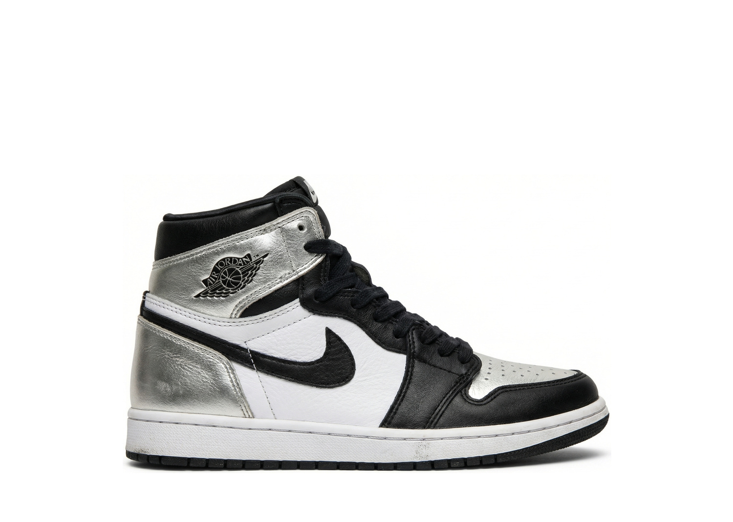 Nike Air Jordan 1 High Silver Toe