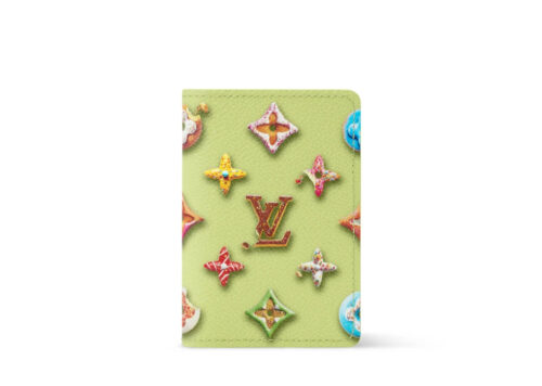 Louis Vuitton Pocket Organizer Pistachio Monogram Donuts