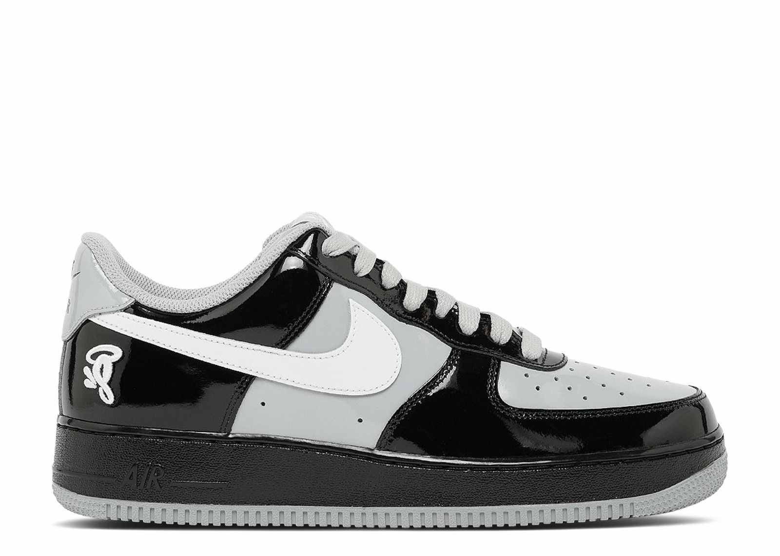 Nike Air Force 1 Low Syna Central Cee Black White Smoke Grey IO9974-010
