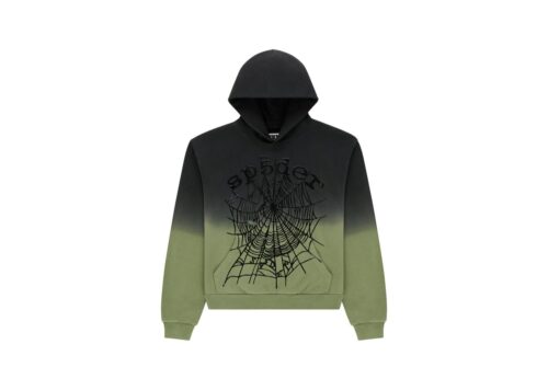 Sp5der OG Web Ombre Hoodie Black