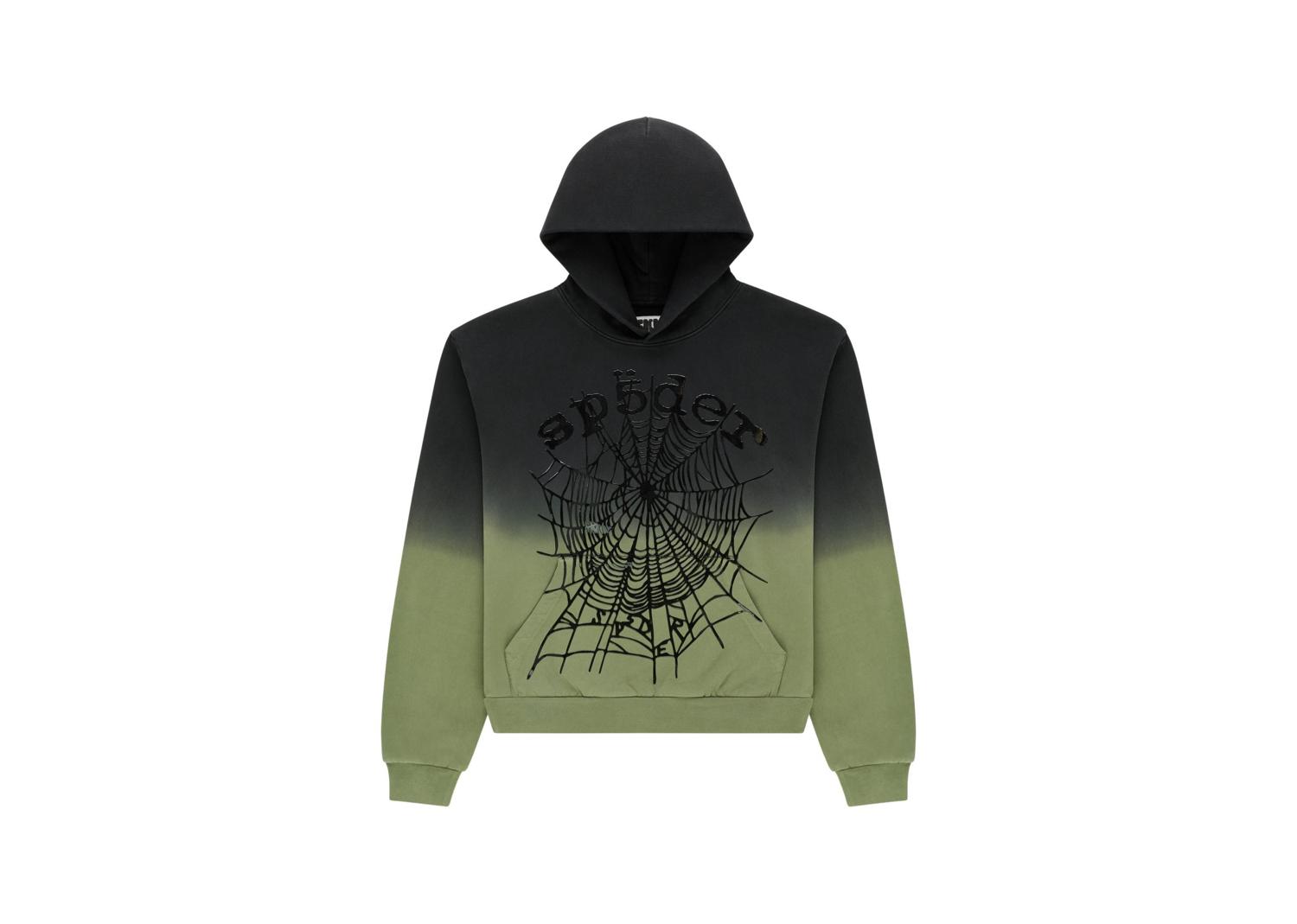 Sp5der OG Web Ombre Hoodie Black