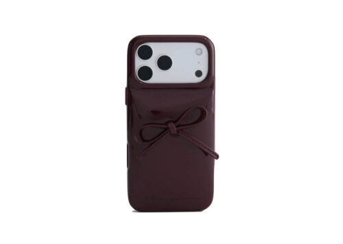 Urban Sophistication The Soap Case Delicate Bow Dark Cherry