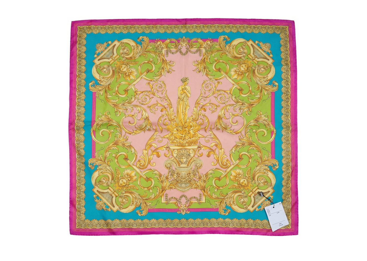 Versace Colorblocked İpek Fular