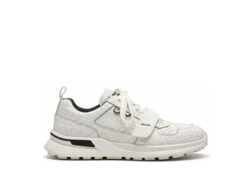 Prada Beyaz Leather MECHANO Sneaker