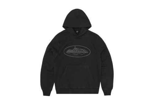 Corteiz Alcatraz V2 Hoodie Triple Black