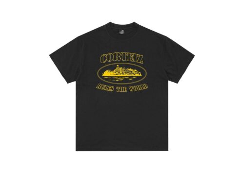 Corteiz OG Alcatraz Tee BlackYellow