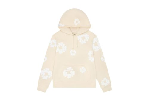 Denim Tears Cotton Wreath Hoodie Oatmeal