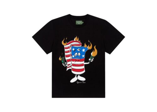 Denim Tears Firecracker Tee Black