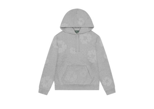Denim Tears Mono Cotton Wreath Hoodie Grey