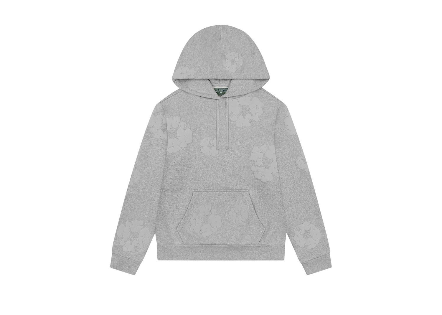 Denim Tears Mono Cotton Wreath Hoodie Grey