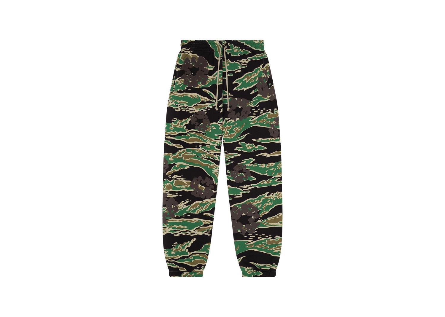 Denim Tears The Cotton Wreath Sweatpant Green Camo