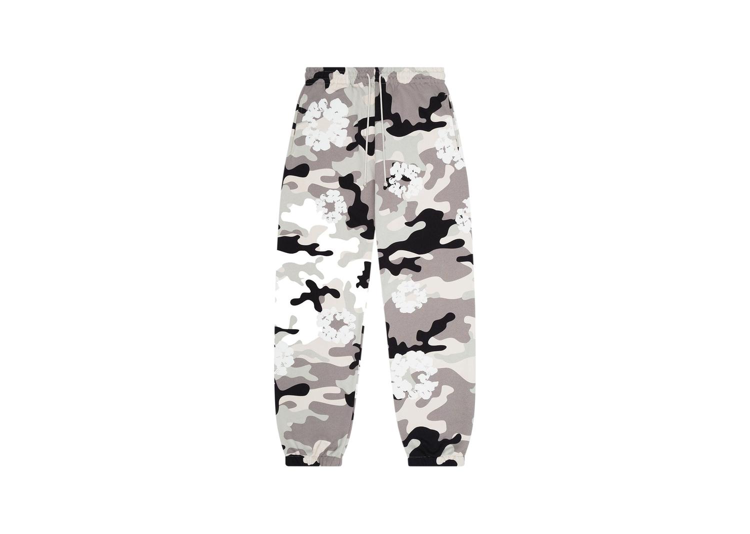 Denim Tears The Cotton Wreath Sweatpant White Camo