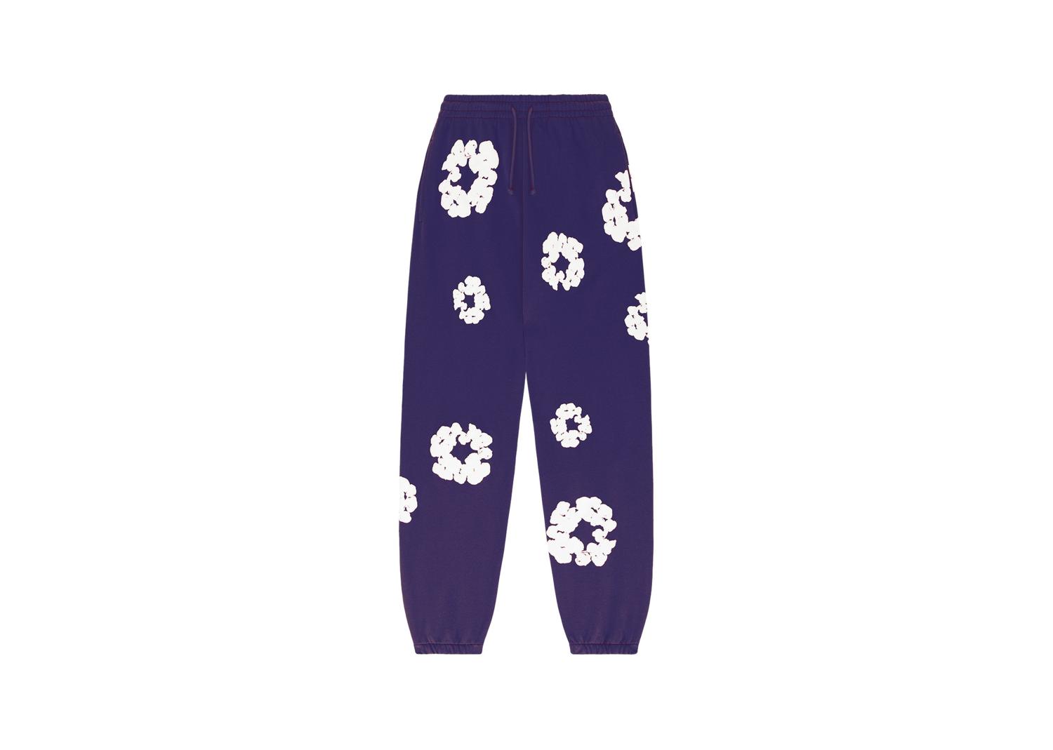Denim Tears The Cotton Wreath Sweatpants Purple