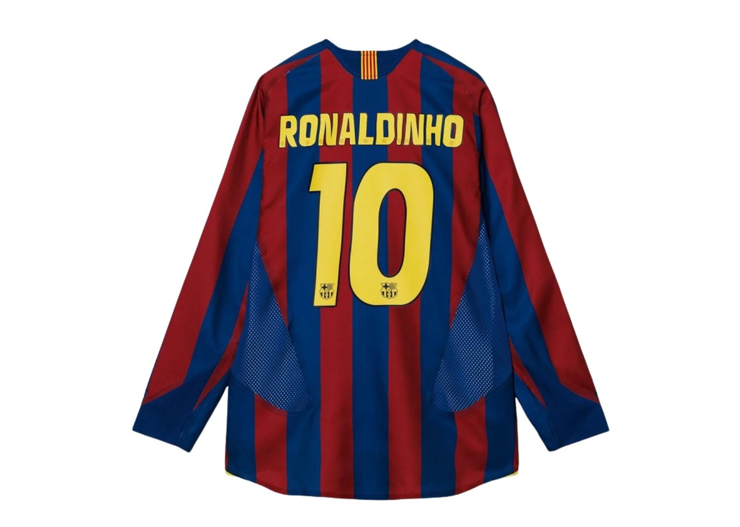Nike FC Barcelona Re-Issue 2005/06 Ronaldinho #10 Home Jersey