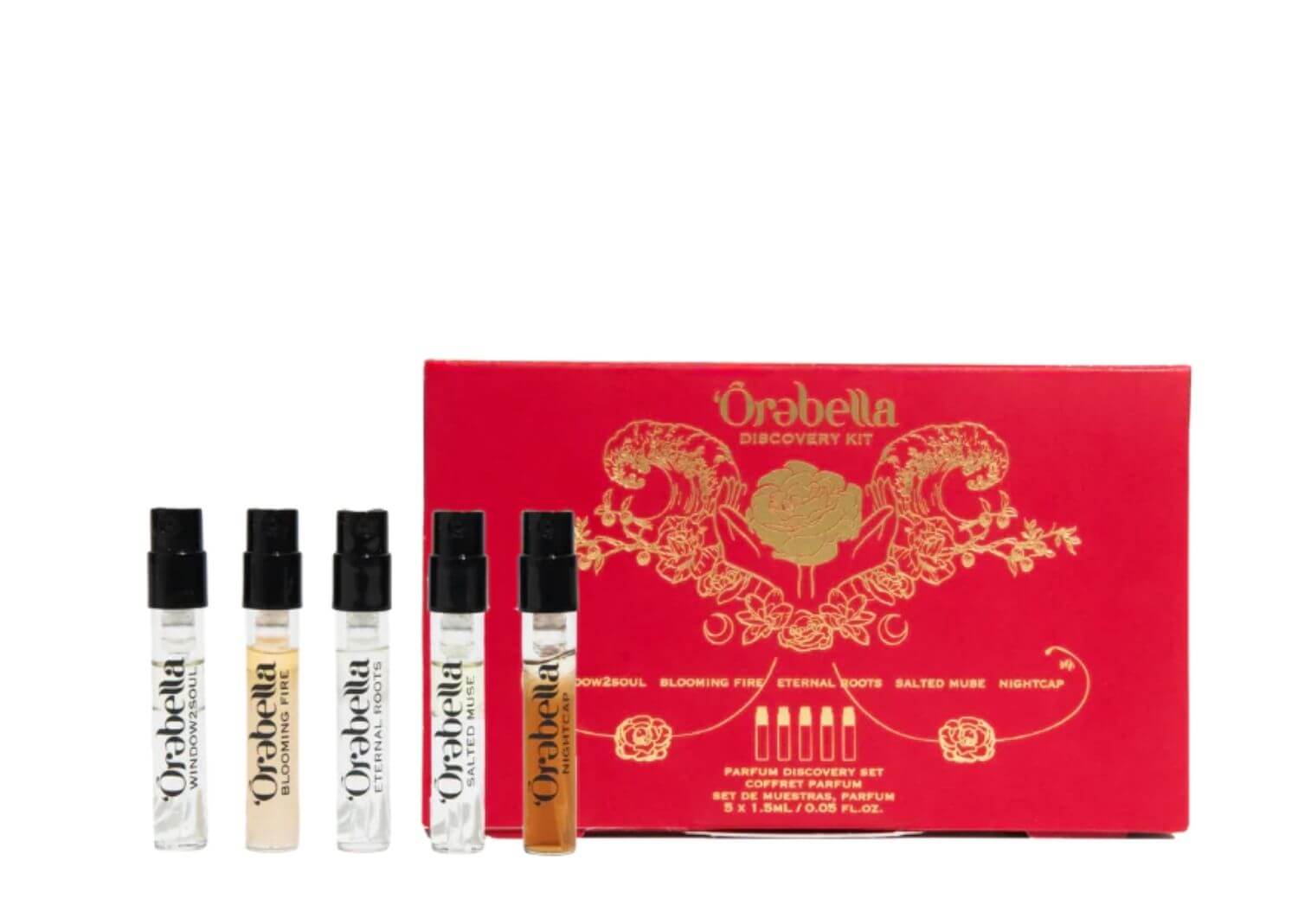 Orebella Parfum Discovery Set Discover the Full Collection of Skin Parfums for $29