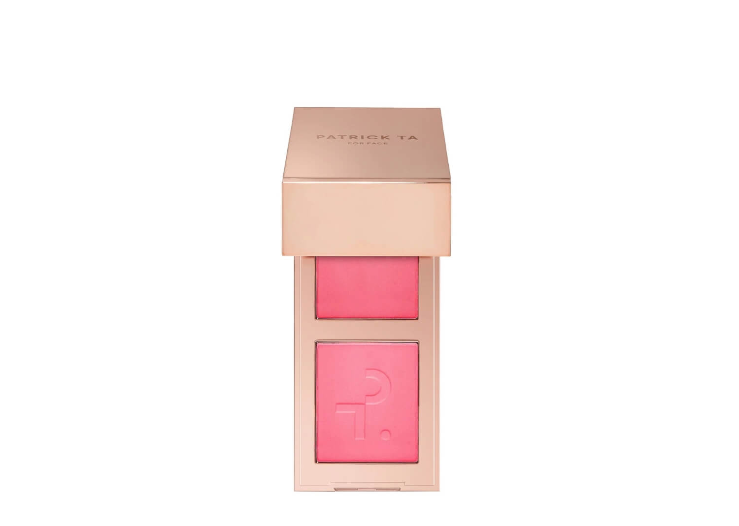 Patrick Ta Mini Major Headlines Double-Take Crème & Powder Blush Duo She’s That Girl Soft Pink