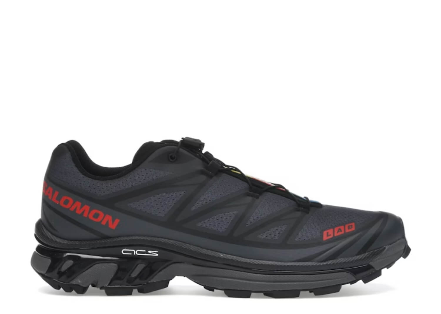 Salomon XT-6 JJJJound Black Fiery Red