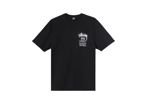 Stussy x Our Legacy Work Shop Surfman Pigment Dyed Tee Black