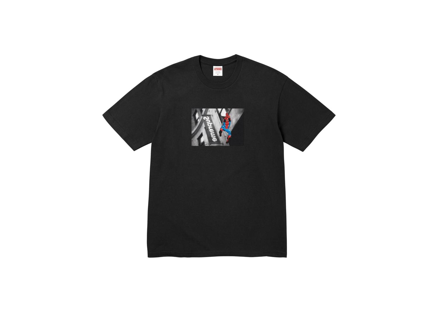 Supreme Spider-Man Tee Black