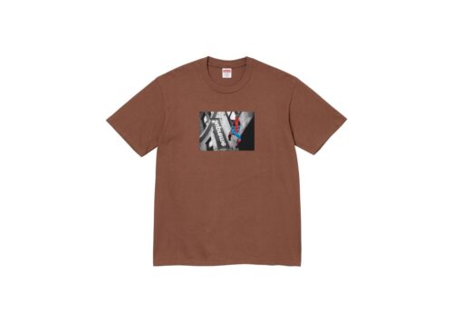 Supreme Spider-Man Tee Brown