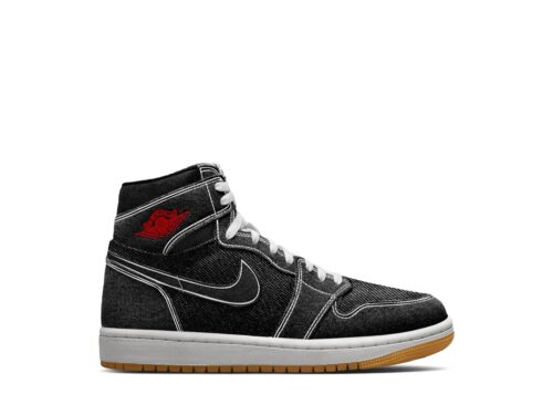 Jordan 1 Retro High OG Flight Club - Black/Sail/Gum Medium Brown/University Red - 1