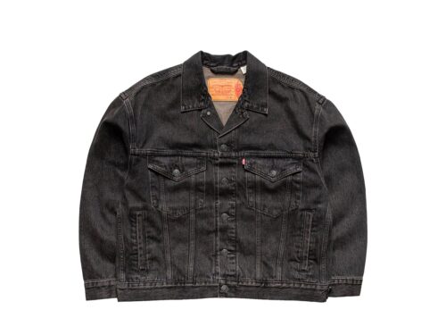 Nike Jordan x Levi's Type III Trucker Jacket Black Wash/Black - Black / Wash Black - 1